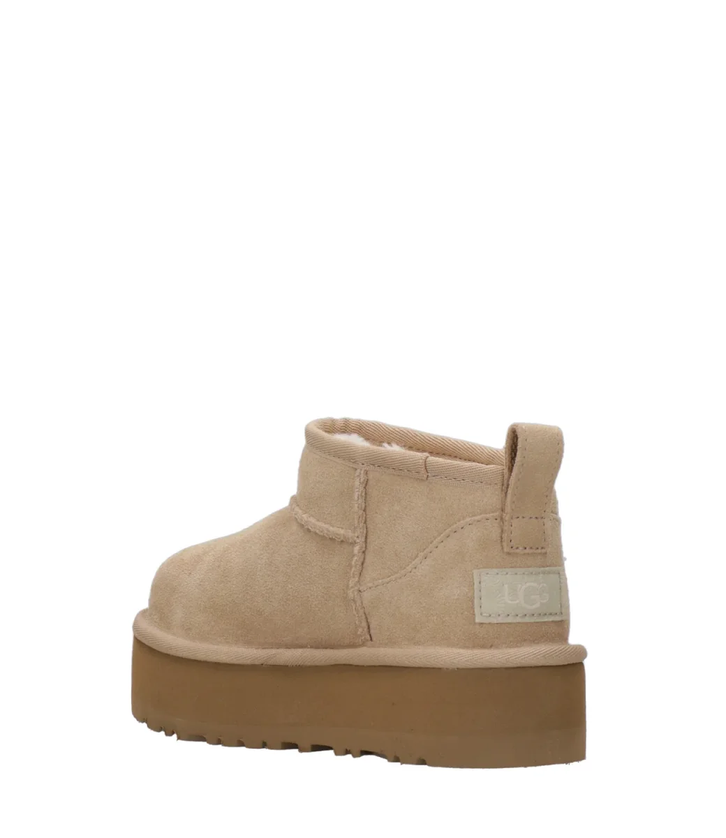 UGG Kids | Tronchetto Classic Ultra Mini Platform Sabbia - immagine 5
