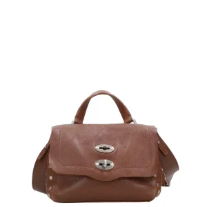 Zanellato | Borsa a Tracolla Postina Tabacco Baby Sandalo