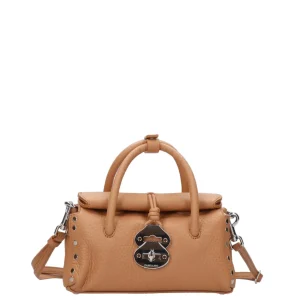 Zanellato |Borsa a Mano Dotta Centauro Baby Cuoio