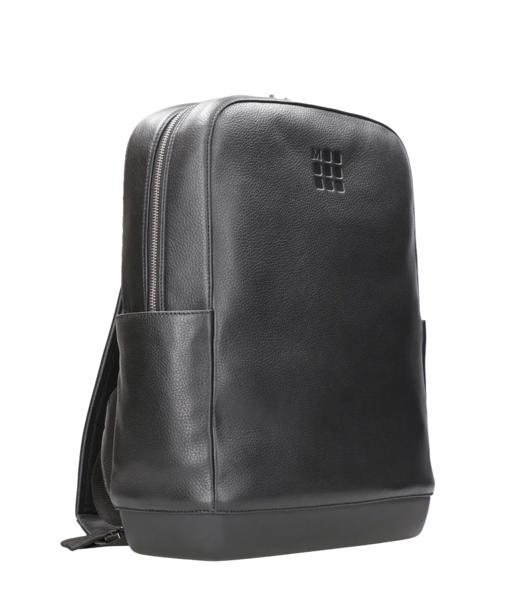 Moleskine | Zaino Classic Leather Backpack Nero - immagine 3