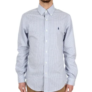 Camicia in popeline a quadri