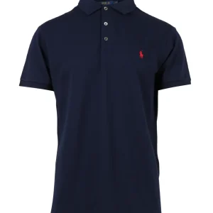 Polo in piqué stretch Slim-Fit