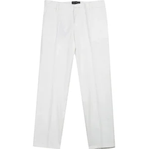 Pantaloni in tweed con piega