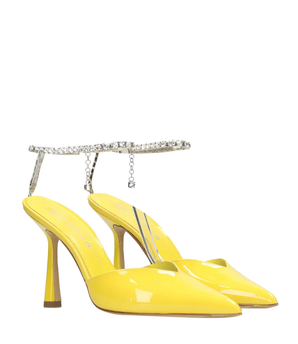 Aldo Castagna | Decolleté Emily Giallo - immagine 3