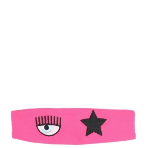 Chiara Ferragni Kids | Fascia Capelli Eye Star Rosa Baby