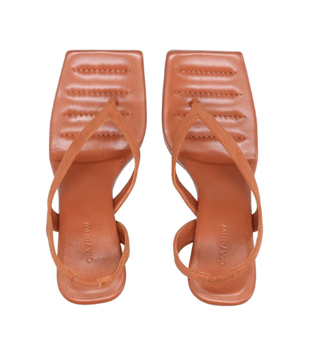 Gia x Rhw | Sandalo Rosie 12 Bis Caramel - immagine 6