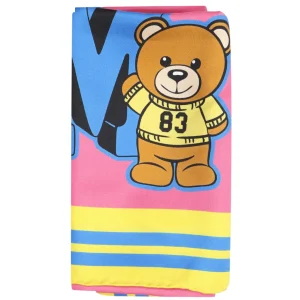 Moschino | Foulard Fuxia e Blu