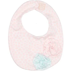 Nanan | Bavaglino bianco+rosa