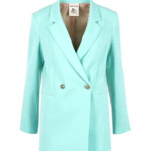 Semicouture | Giacca Celine Verde acqua