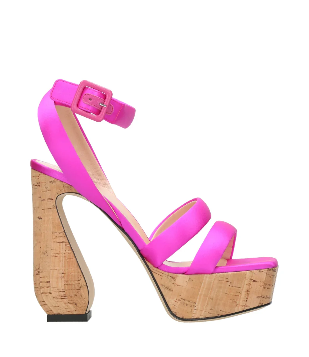 Si Rossi | Sandalo Fuxia - immagine 2