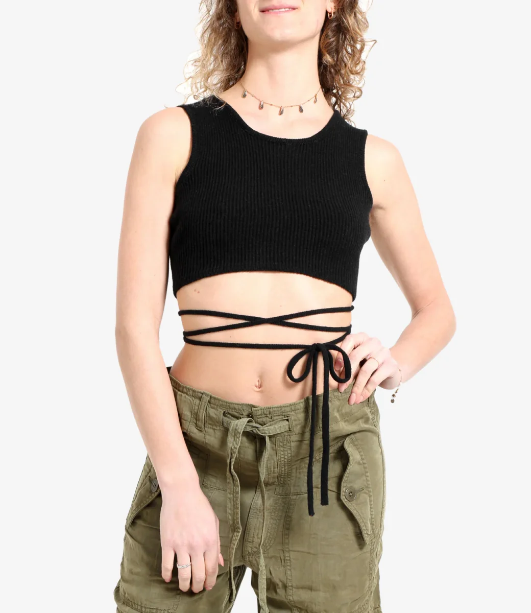 A Paper Kid | Top Nero - immagine 3