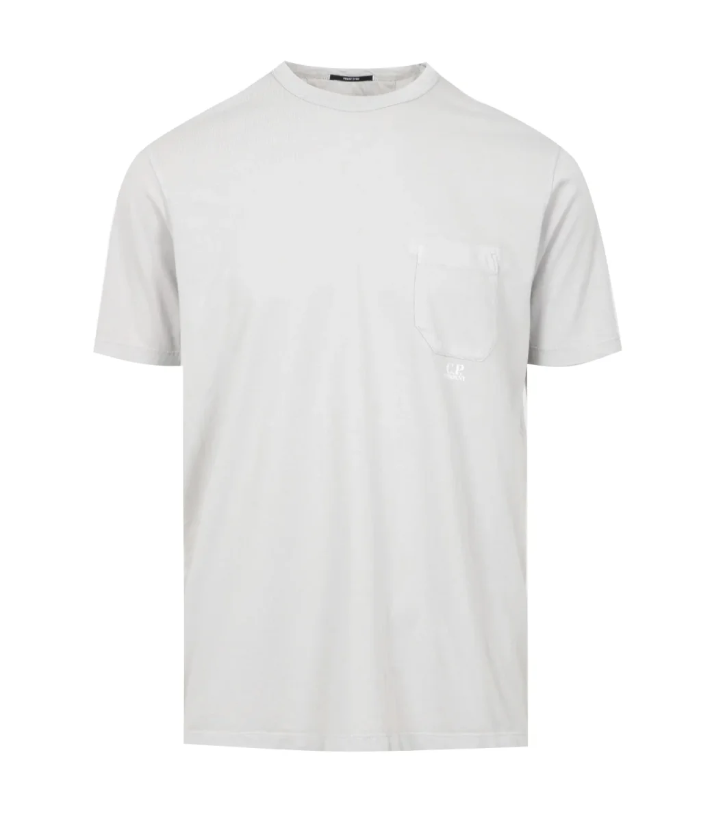 C.P. Company | T-Shirt Jersey Pocket Bianco - immagine 2