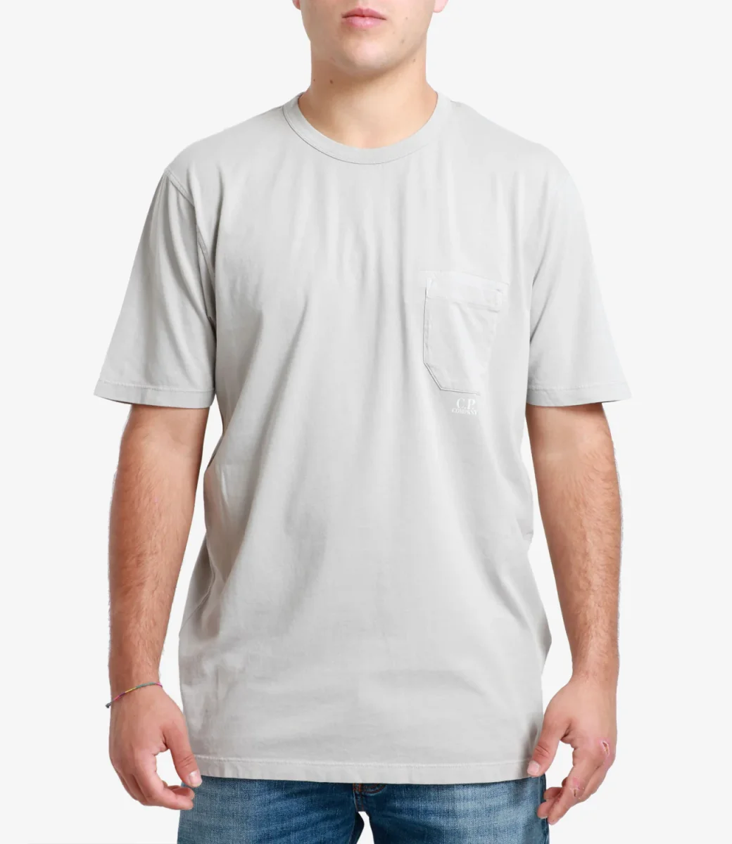 C.P. Company | T-Shirt Jersey Pocket Bianco - immagine 3