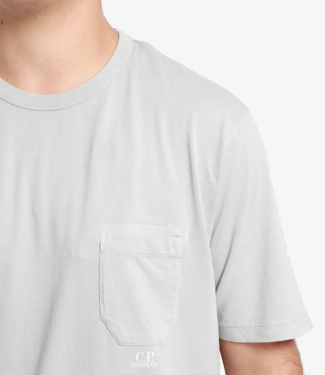 C.P. Company | T-Shirt Jersey Pocket Bianco - immagine 5