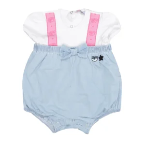 Chiara Ferragni Kids | Pagliaccetto Celeste e Bianco
