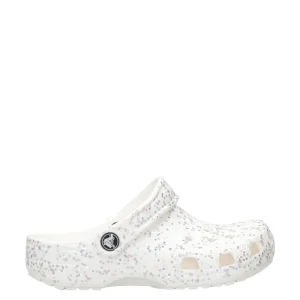 Crocs Kids | Sabot Classic Starry Glitter Clog K Bianco
