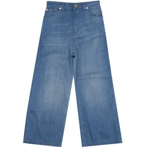 Elisabetta Franchi La Mia Bambina | Pantalone Denim blu