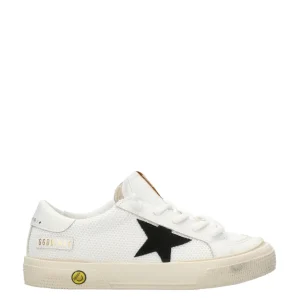 Golden Goose Kids | Sneakers May Bianco+Nero