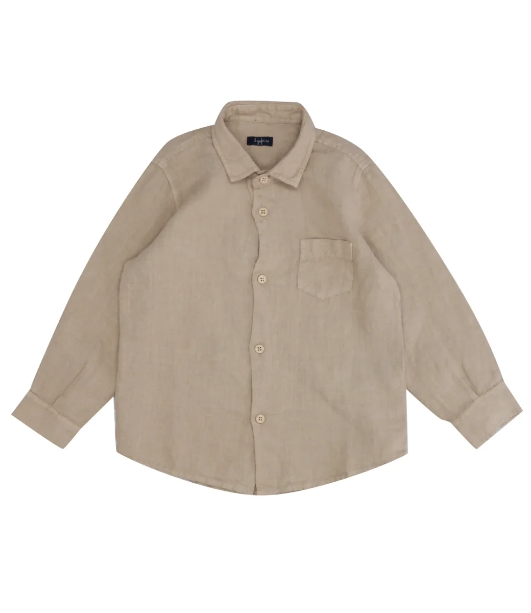 Il Gufo | Camicia Sabbia - immagine 2