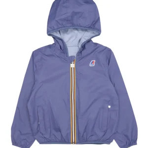K-Way Kids | Giubbotto Jacques Plus 2 Reversibile Indaco e Azzurro