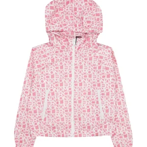 Moncler Junior | Giubbotto Alose Bianco e Rosa