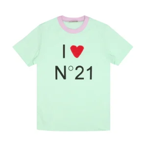 N 21 Kids | T-Shirt Verde Acqua