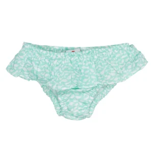 Pesciolino Rosso Beachwear | Costume Slip Verde Acqua