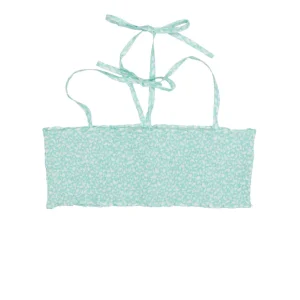 Pesciolino Rosso Beachwear | Top Verde Acqua