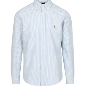 Polo Ralph Lauren | Camicia Custom Bianco e Celeste