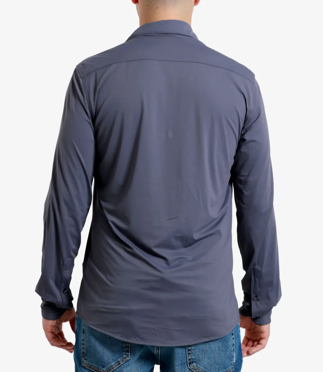 RRD | Camicia Tecno Wash Blu Nero - immagine 4