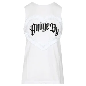 Aniye By | Top Heart Bianco