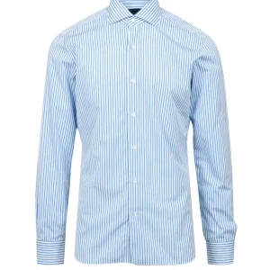 Barba | Camicia Bianco e Celeste