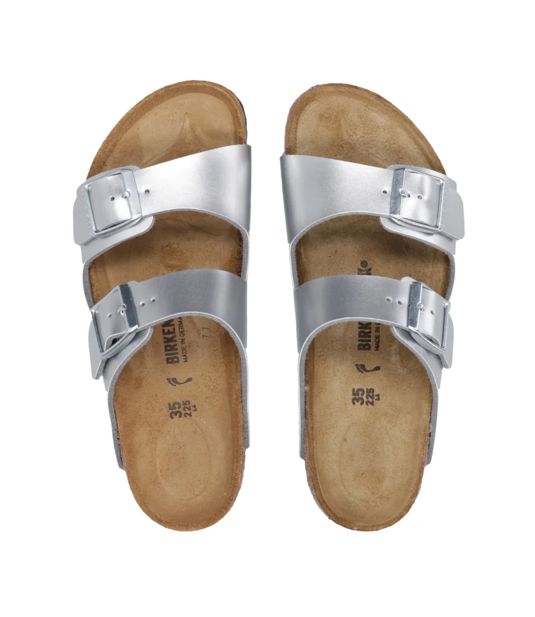 Birkenstok Kids | Sandalo Arizona Argento - immagine 6