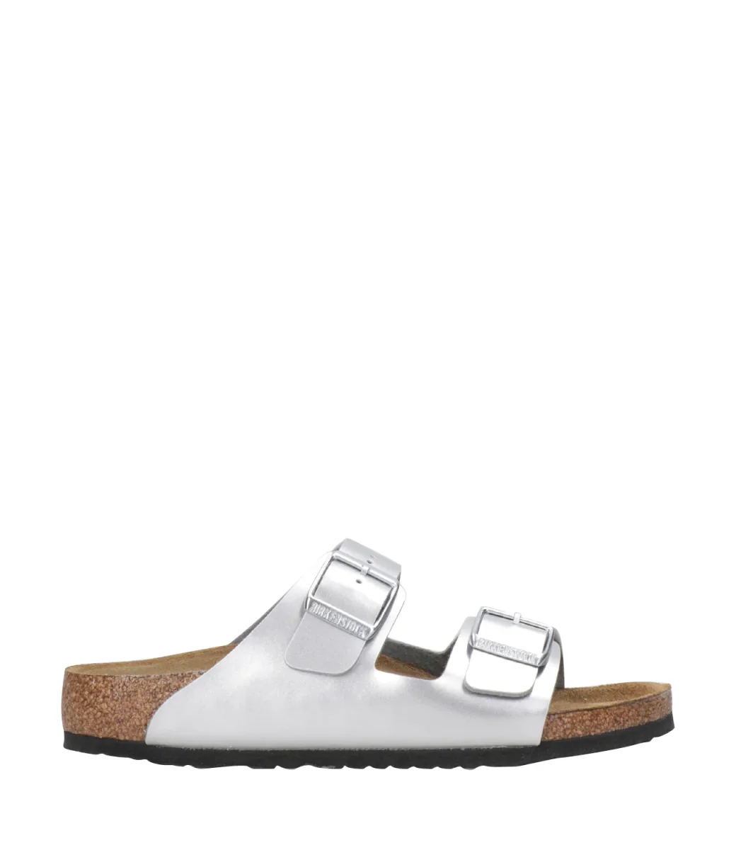 Birkenstok Kids | Sandalo Arizona Argento - immagine 2