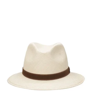 Borsalino | Cappello Panama Paglia e Moro