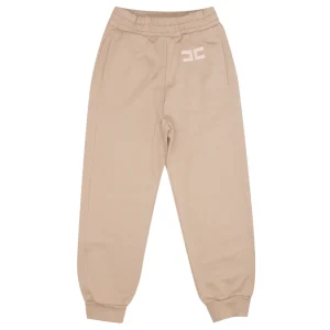 Elisabetta Franchi La Mia Bambina | Pantalone Sportivo Beige e Rosa