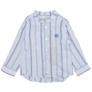 Etro Kids | Camicia Bianco e Blu