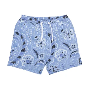 Etro Kids | Costume Boxer Celeste e Beige