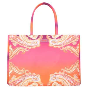 F**K Project | Borsa Beachbag Fuxia e Giallo