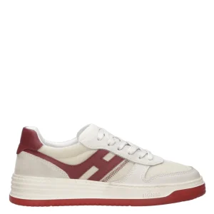 Hogan | Sneakers H630 Beige e Rosso