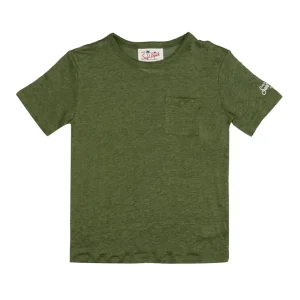 MC2 Saint Barth Kids | T-Shirt Verde Militare