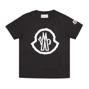 Moncler Junior | T-Shirt Nero
