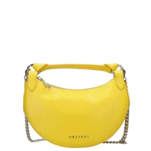 Orciani | Borsa Mini Bag Dumpling Soft Gialla