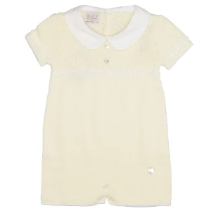 Paz Rodriguez | Pagliaccetto Giallo e Bianco