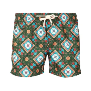 Peninsula Swim&Wear | Costume Boxer Verde e Arancio
