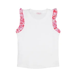 Pesciolino Rosso Kids Beachwear | Canotta Bianco