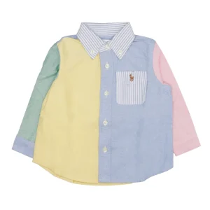 Ralph Lauren Childrenswear | Camicia Gialla e Celeste