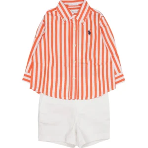 Ralph Lauren Childrenswear | Set Camicia e Bermuda Arancio