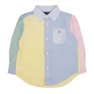 Ralph Lauren Childrenswear | Camicia Gialla e Celeste