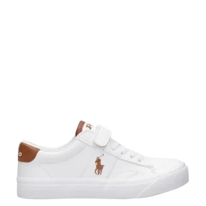 Ralph Lauren Childrenswear | Sneakers Ryley PS Bianco e Marrone